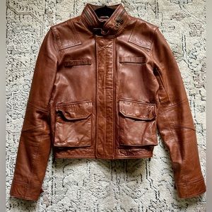 Ralph Lauren Leather Jacket Women’s 6